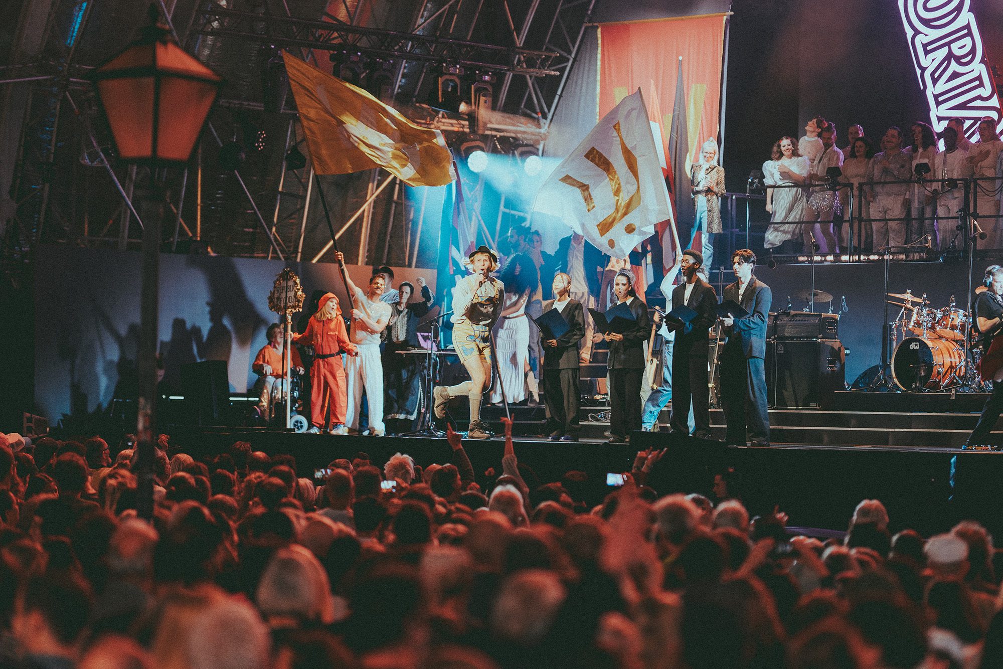 Wiener Festwochen opening 2026 stage on Heldenplatz